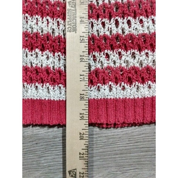 Aeropostale Long Sleeve Knit Sweater Womens Extra Small Striped Stretch - Picture 6 of 7